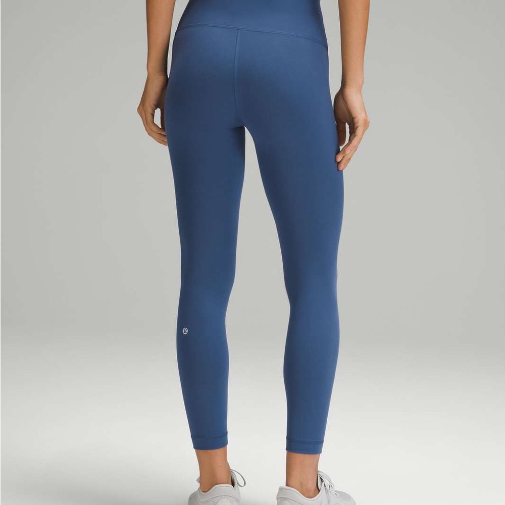Lululemon Wunder Train High-Rise Tight 25" Pitch Blue